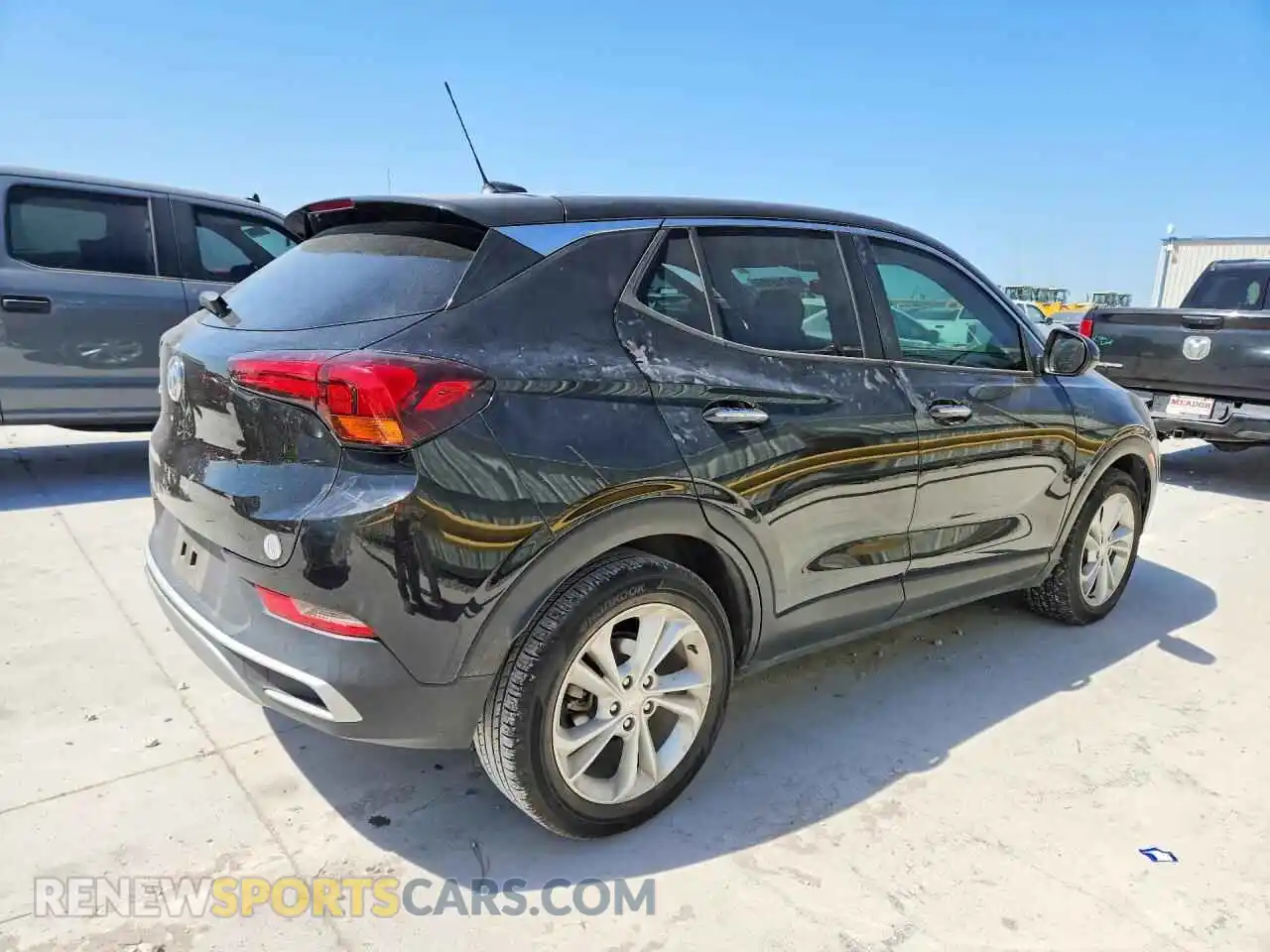 3 Photograph of a damaged car KL4MMBS26MB121491 BUICK ENCORE 2021