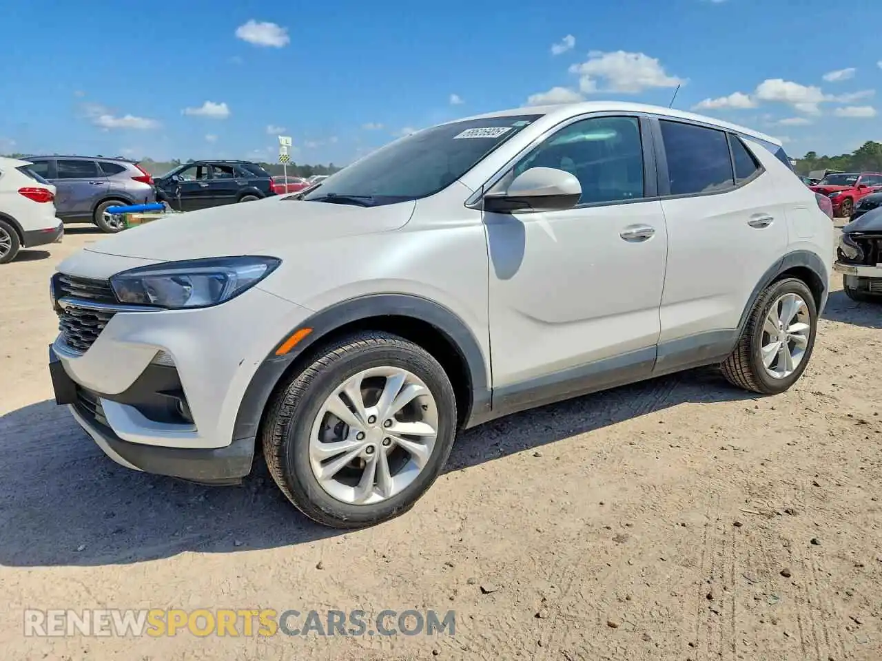 1 Photograph of a damaged car KL4MMBS26MB176720 BUICK ENCORE 2021