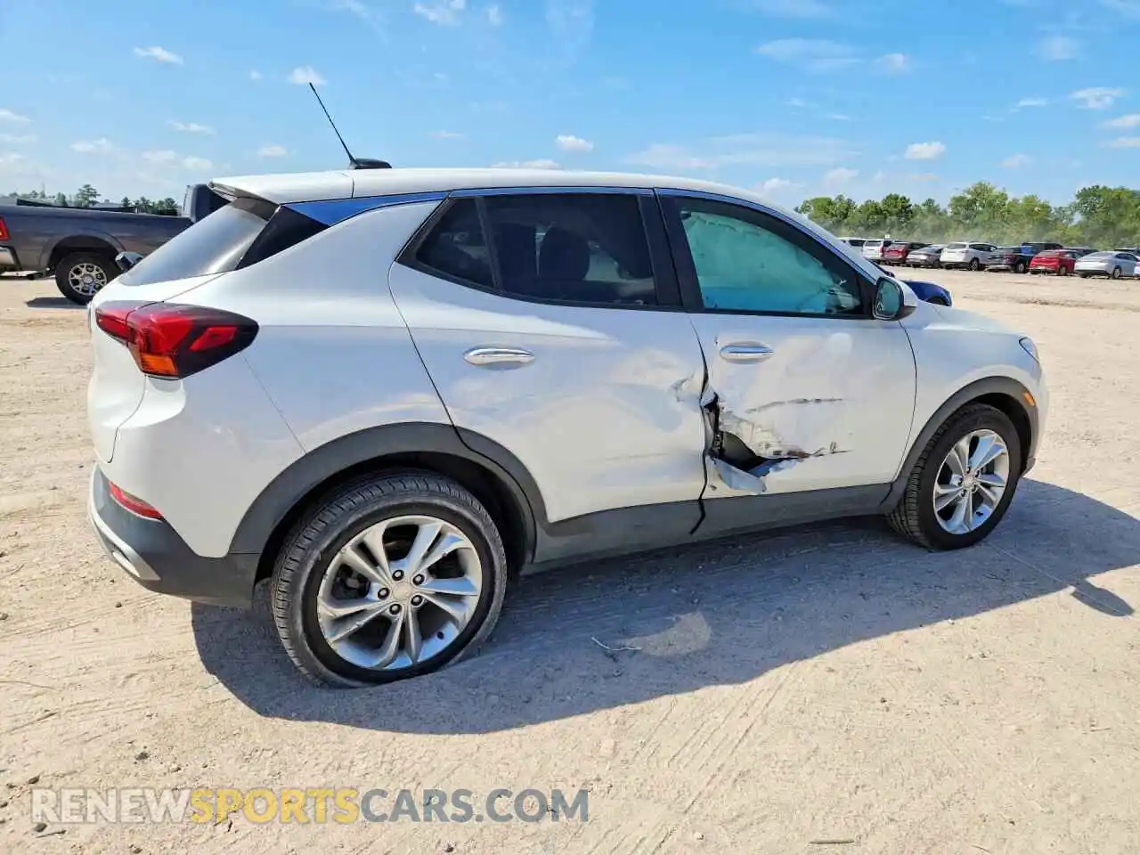 3 Photograph of a damaged car KL4MMBS26MB176720 BUICK ENCORE 2021