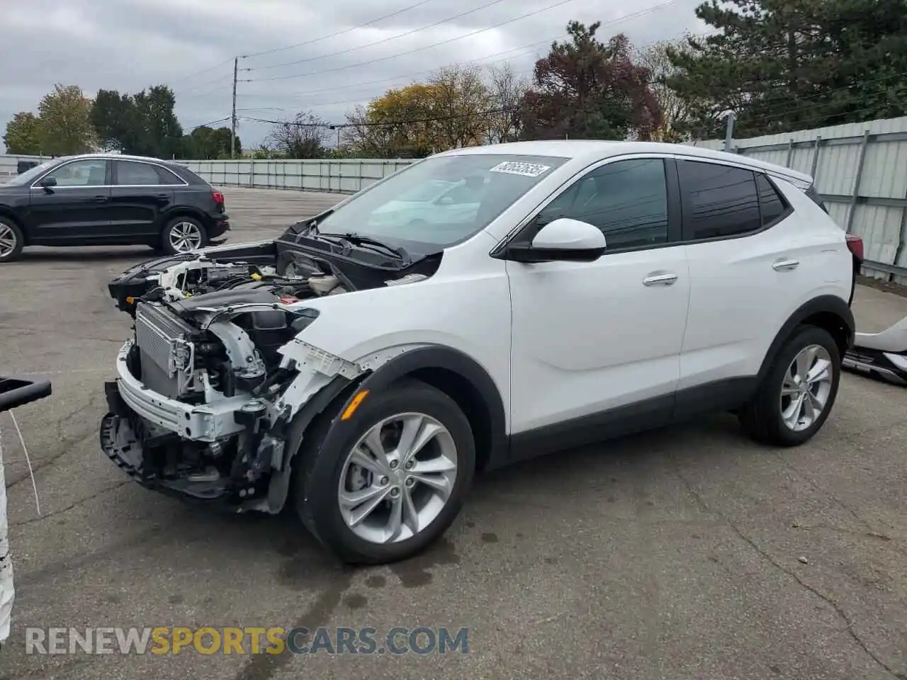 1 Photograph of a damaged car KL4MMBS27MB063696 BUICK ENCORE 2021