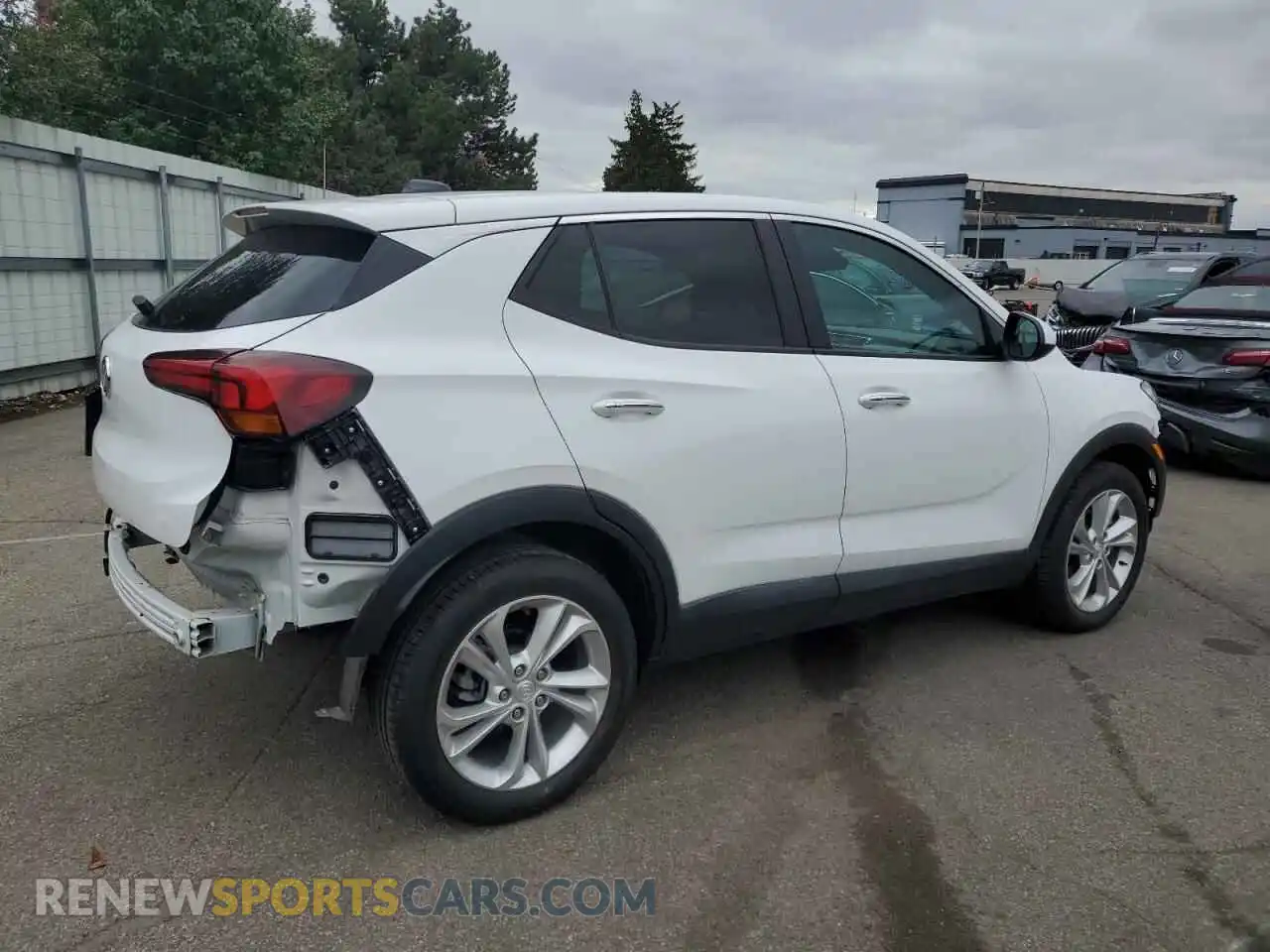 3 Photograph of a damaged car KL4MMBS27MB063696 BUICK ENCORE 2021