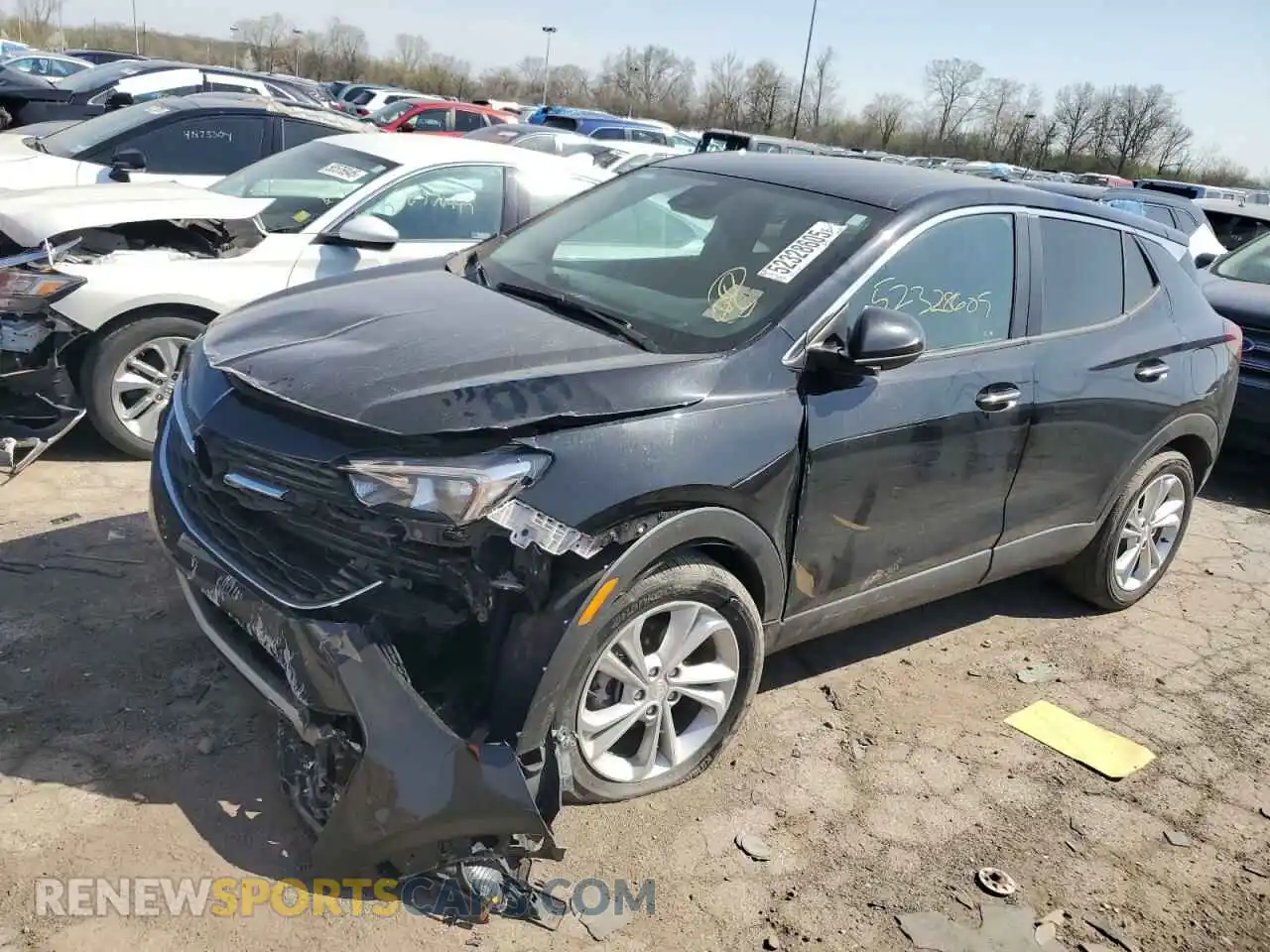 1 Фотография поврежденного автомобиля KL4MMBS27MB113304 BUICK ENCORE 2021