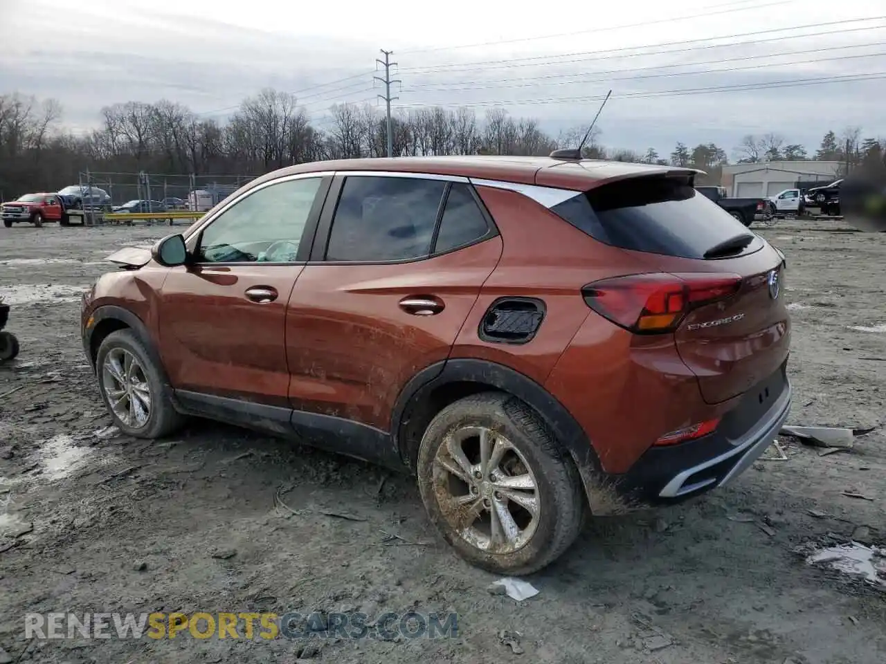 2 Photograph of a damaged car KL4MMBS27MB151860 BUICK ENCORE 2021
