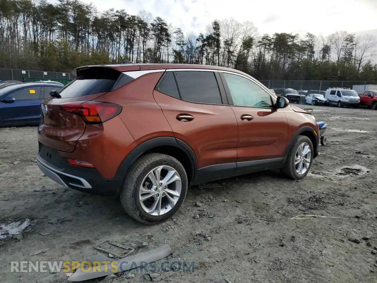 3 Photograph of a damaged car KL4MMBS27MB151860 BUICK ENCORE 2021