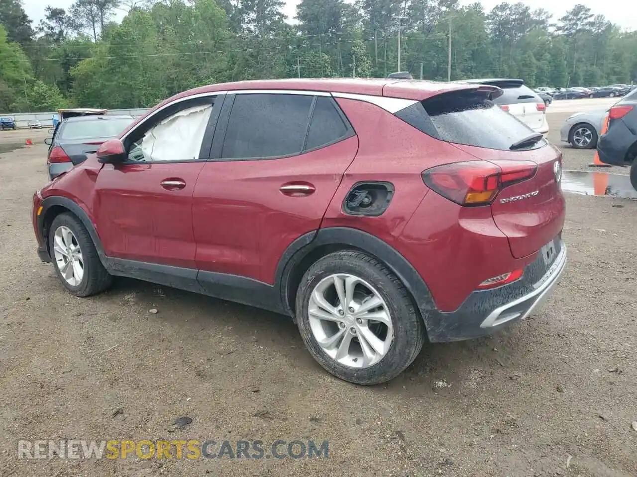 2 Photograph of a damaged car KL4MMBS28MB044462 BUICK ENCORE 2021