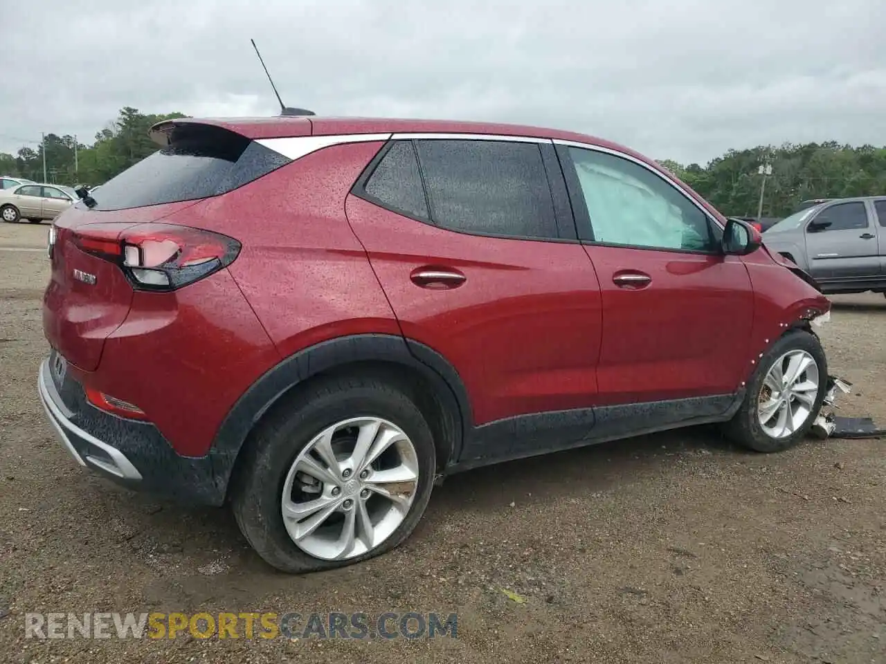 3 Photograph of a damaged car KL4MMBS28MB044462 BUICK ENCORE 2021