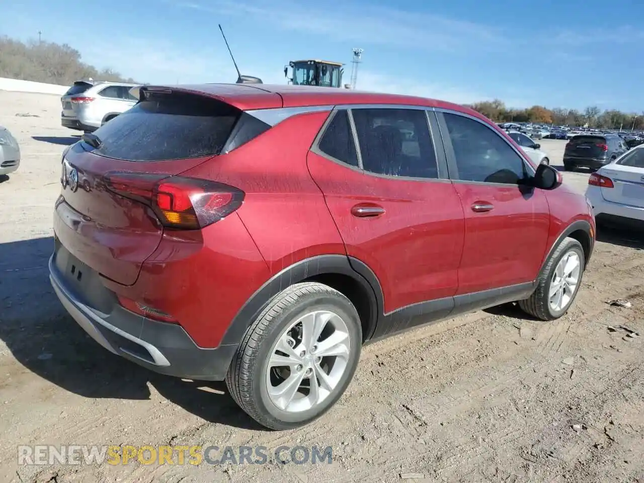 3 Photograph of a damaged car KL4MMBS28MB058300 BUICK ENCORE 2021