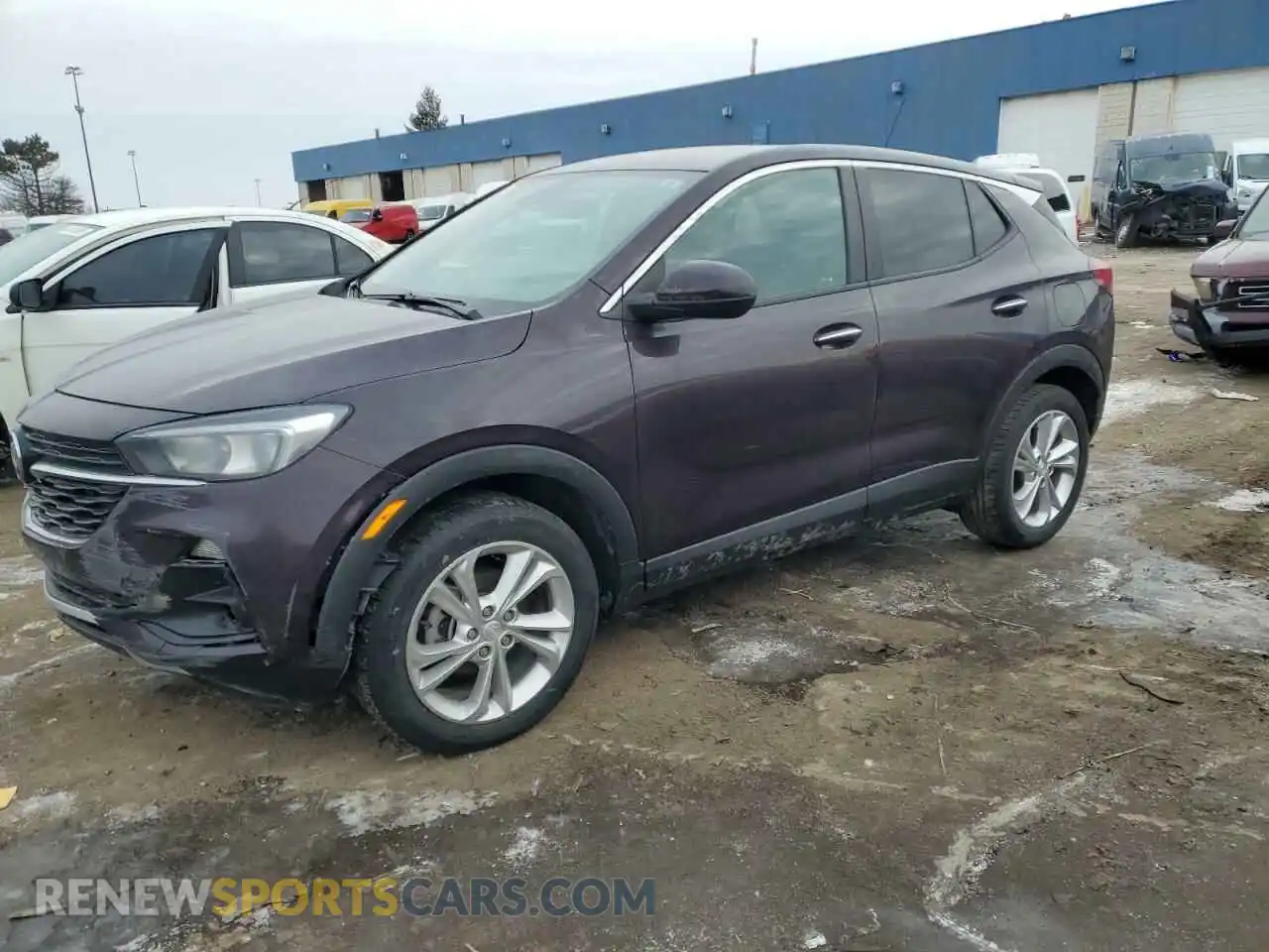 1 Photograph of a damaged car KL4MMBS28MB138681 BUICK ENCORE 2021