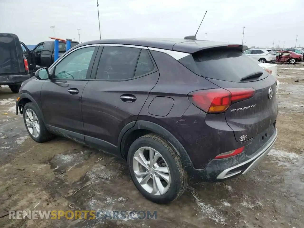 2 Photograph of a damaged car KL4MMBS28MB138681 BUICK ENCORE 2021