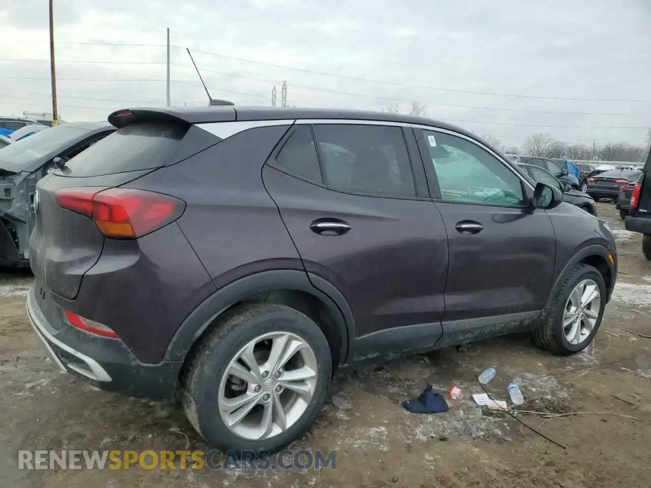 3 Photograph of a damaged car KL4MMBS28MB138681 BUICK ENCORE 2021