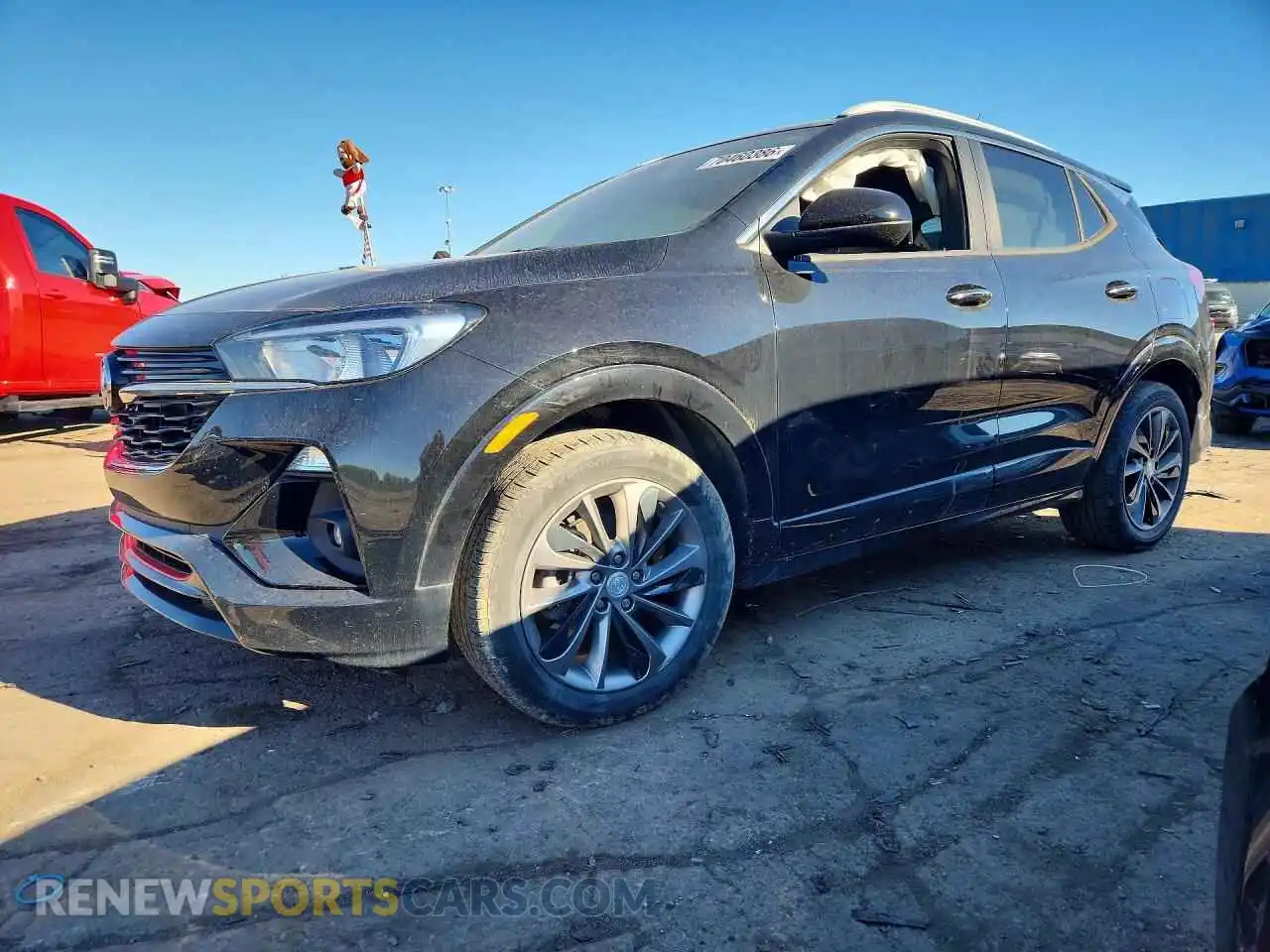 1 Photograph of a damaged car KL4MMBS29MB115880 BUICK ENCORE 2021