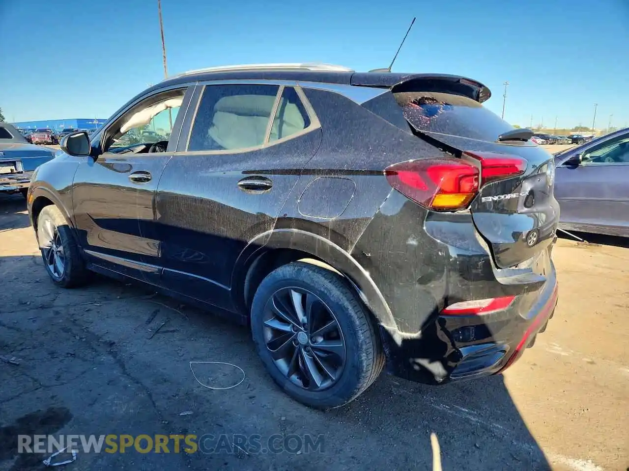 2 Photograph of a damaged car KL4MMBS29MB115880 BUICK ENCORE 2021