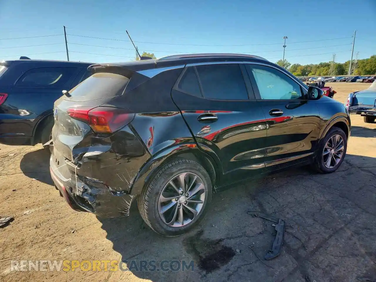 3 Photograph of a damaged car KL4MMBS29MB115880 BUICK ENCORE 2021