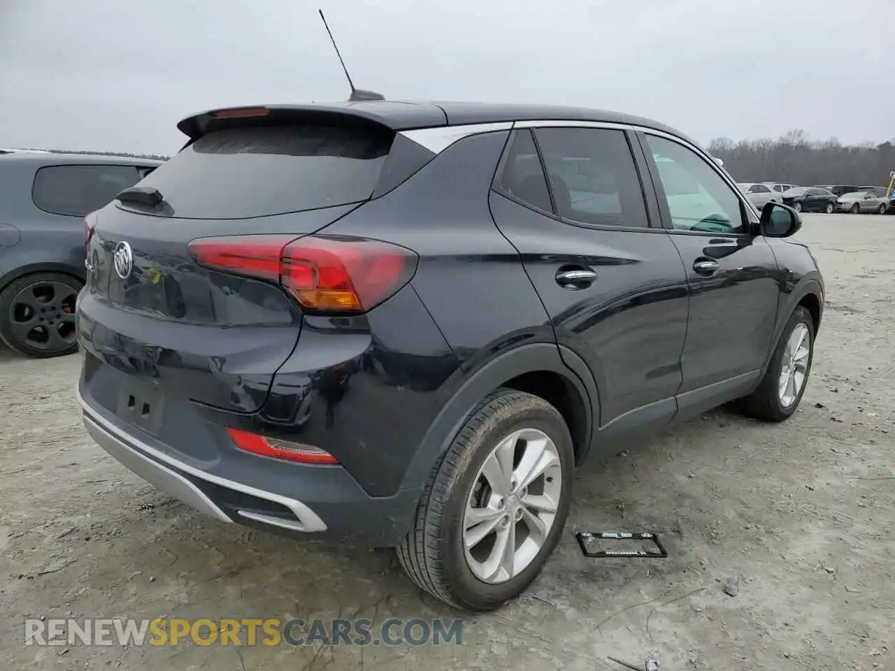 3 Фотография поврежденного автомобиля KL4MMBS2XMB134373 BUICK ENCORE 2021