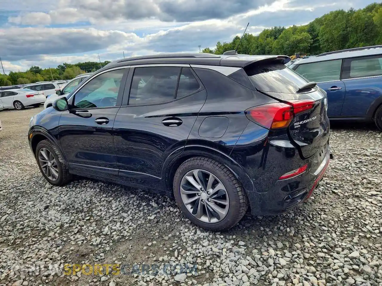 2 Photograph of a damaged car KL4MMCSL0MB058659 BUICK ENCORE 2021