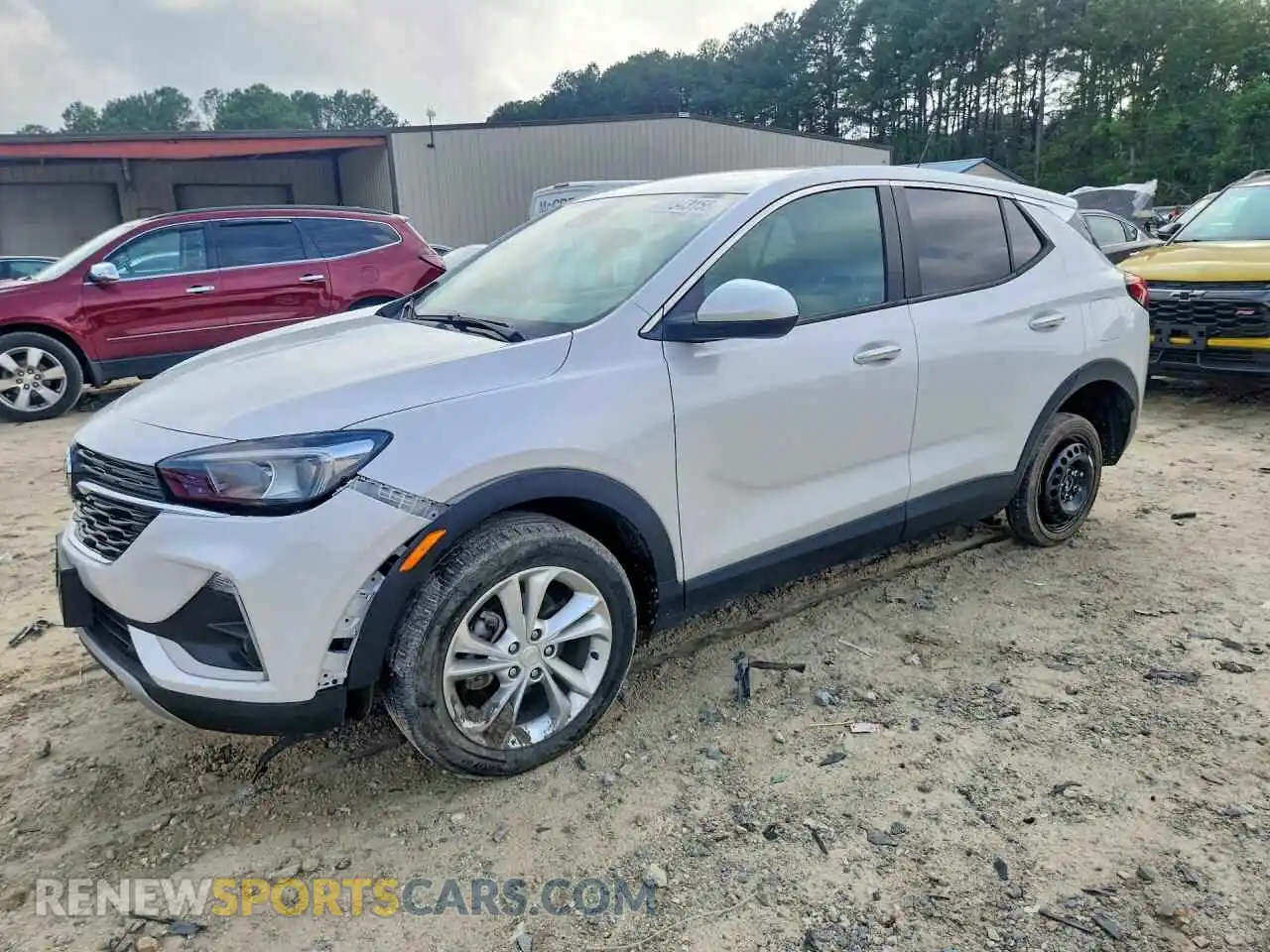1 Фотография поврежденного автомобиля KL4MMCSL0MB116611 BUICK ENCORE 2021
