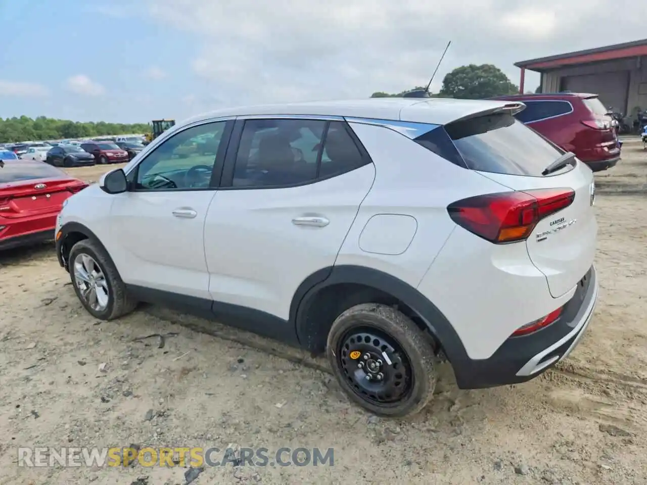 2 Фотография поврежденного автомобиля KL4MMCSL0MB116611 BUICK ENCORE 2021