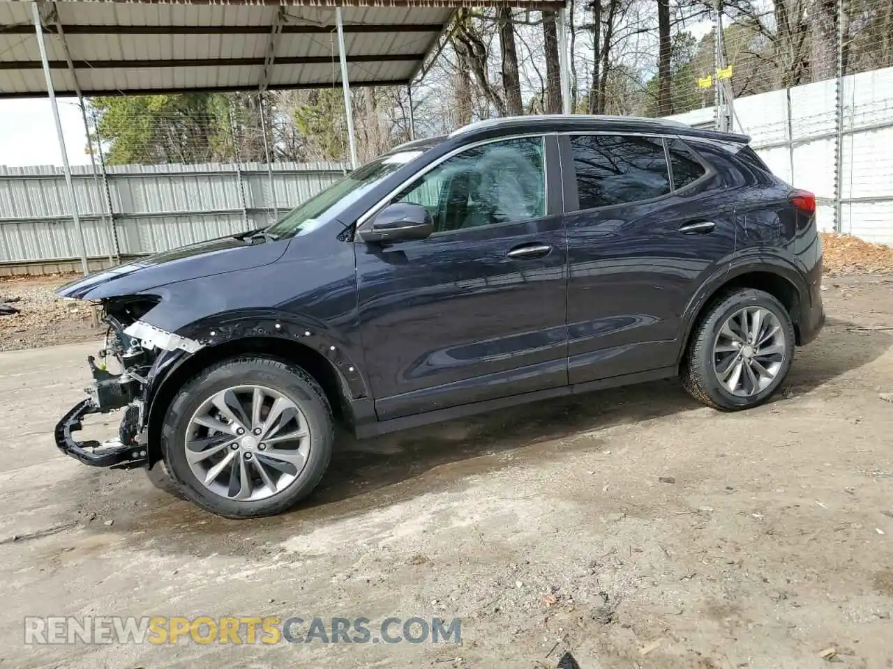 1 Photograph of a damaged car KL4MMCSL0MB126202 BUICK ENCORE 2021