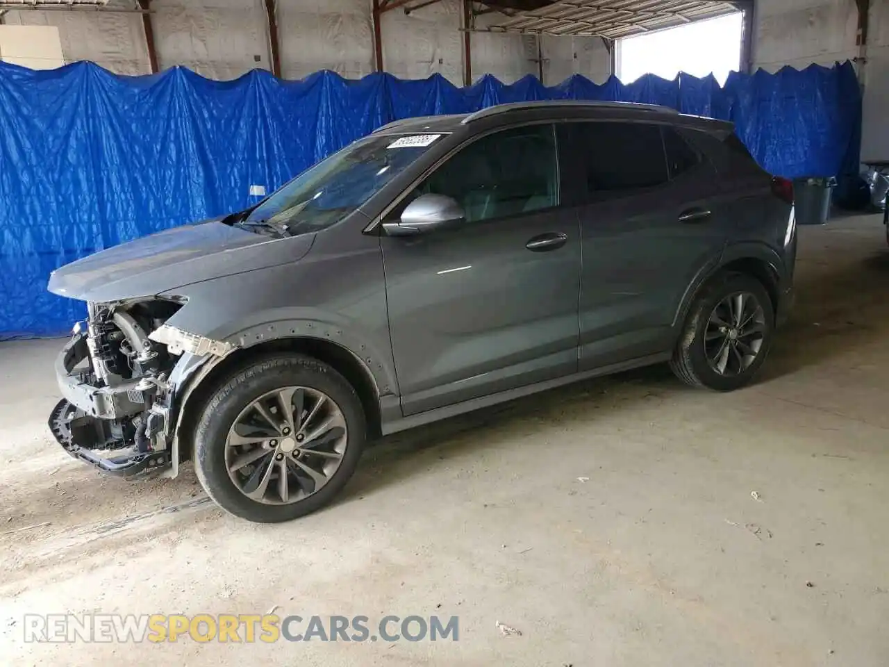 1 fotografías del automóvil dañado KL4MMCSL1MB134390 BUICK ENCORE 2021