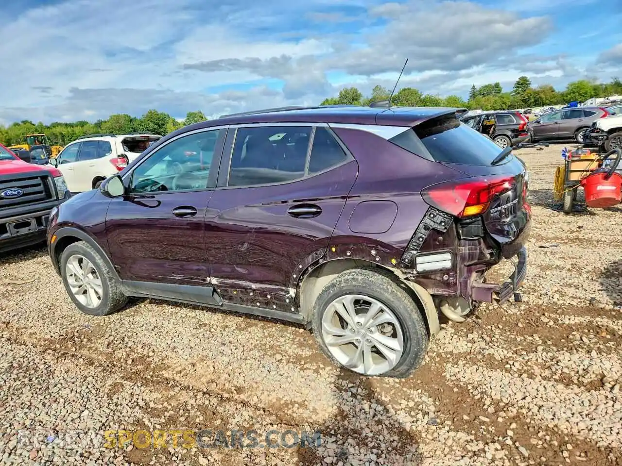 2 Photograph of a damaged car KL4MMCSL5MB108794 BUICK ENCORE 2021