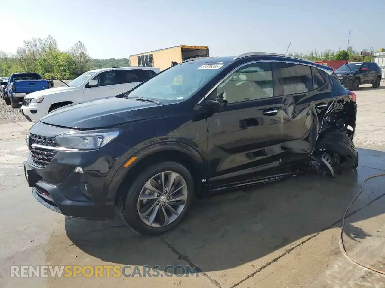 1 Photograph of a damaged car KL4MMCSL5MB126311 BUICK ENCORE 2021