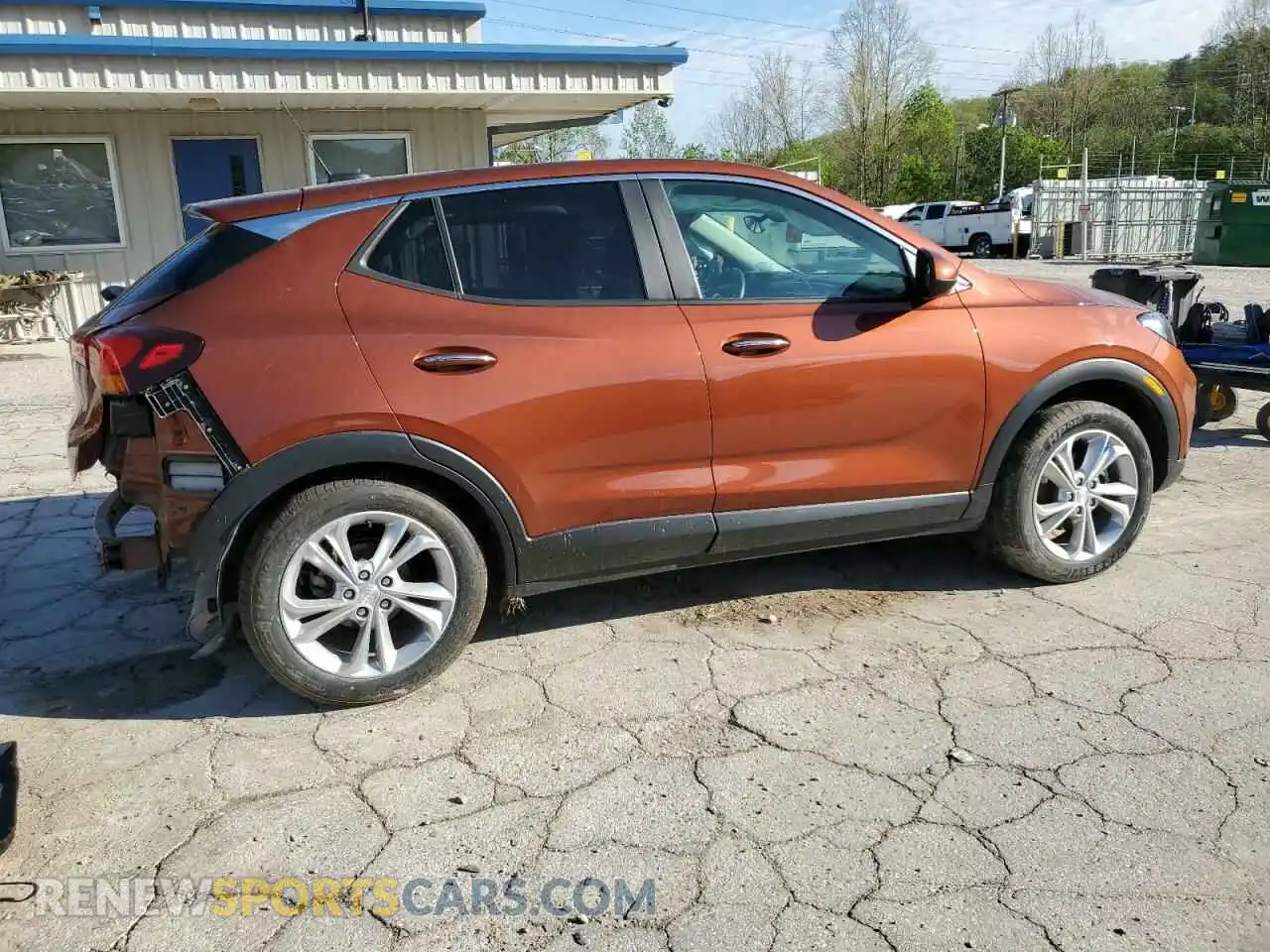 3 Photograph of a damaged car KL4MMCSL5MB141259 BUICK ENCORE 2021