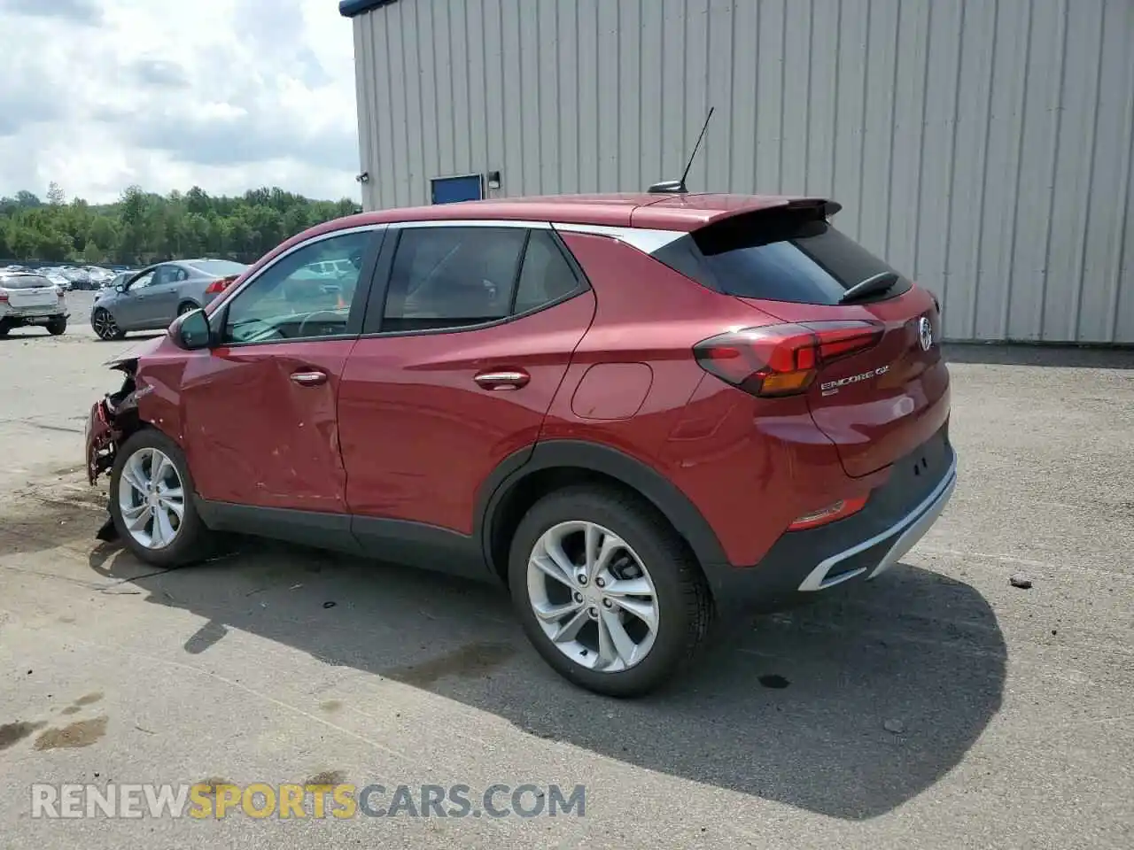 2 Photograph of a damaged car KL4MMCSL6MB114569 BUICK ENCORE 2021