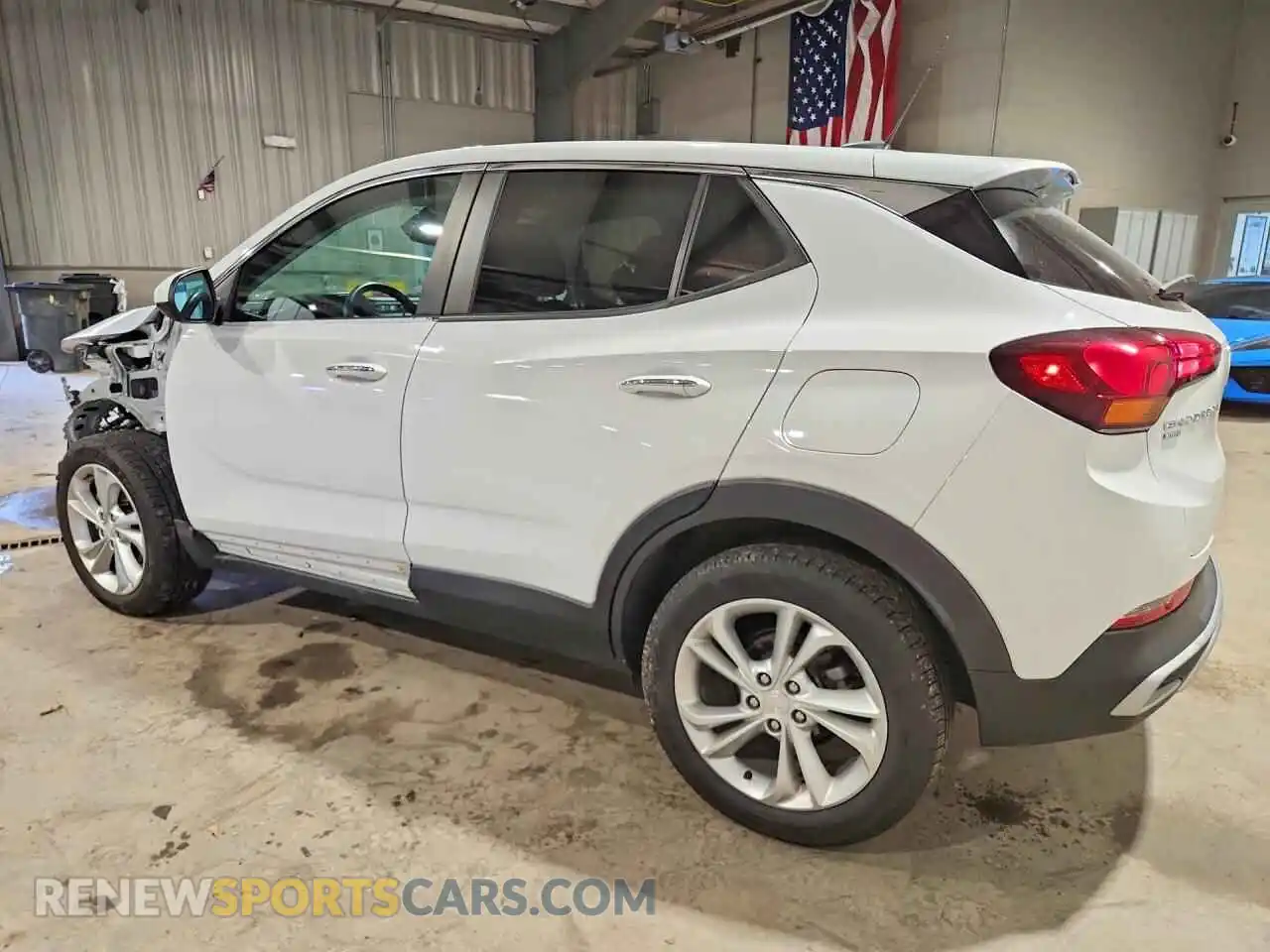 2 Фотография поврежденного автомобиля KL4MMCSL6MB177963 BUICK ENCORE 2021