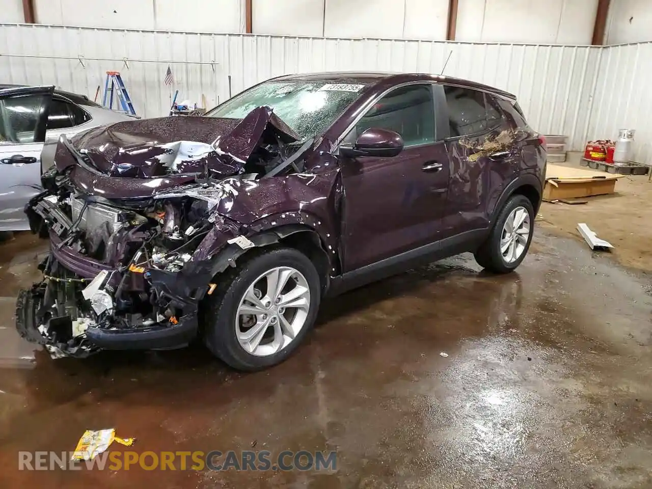 1 Photograph of a damaged car KL4MMCSL8MB085897 BUICK ENCORE 2021