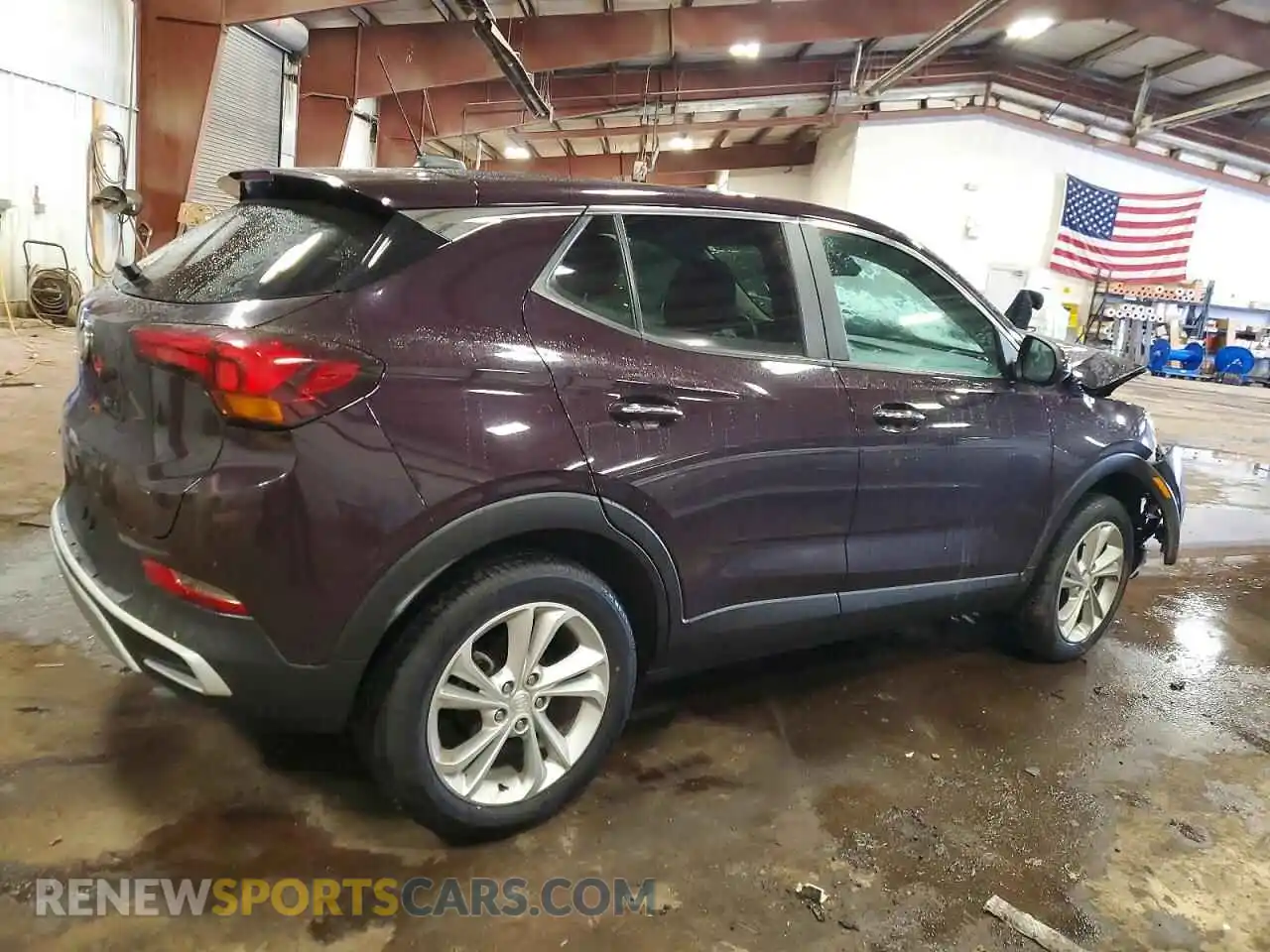3 Photograph of a damaged car KL4MMCSL8MB085897 BUICK ENCORE 2021