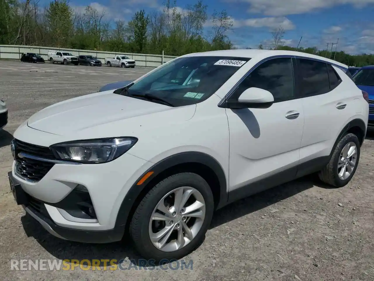 1 Photograph of a damaged car KL4MMCSL8MB174725 BUICK ENCORE 2021