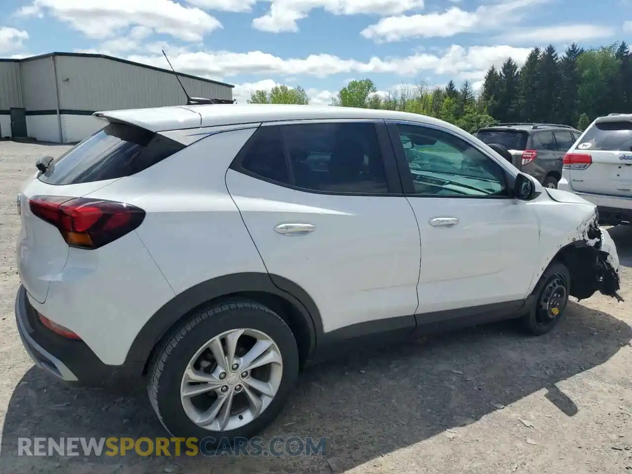 3 Photograph of a damaged car KL4MMCSL8MB174725 BUICK ENCORE 2021
