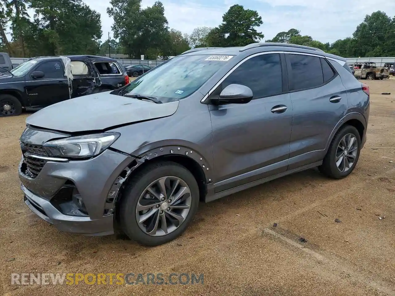 1 Photograph of a damaged car KL4MMDS20MB093912 BUICK ENCORE 2021