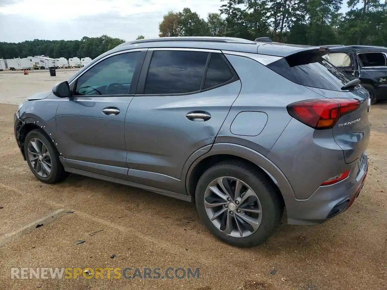 2 Photograph of a damaged car KL4MMDS20MB093912 BUICK ENCORE 2021