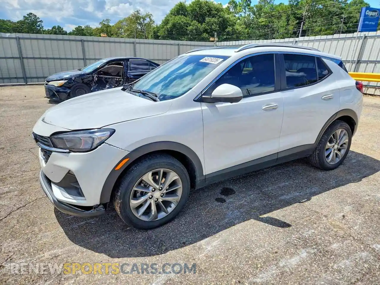 1 Photograph of a damaged car KL4MMDS20MB095238 BUICK ENCORE 2021