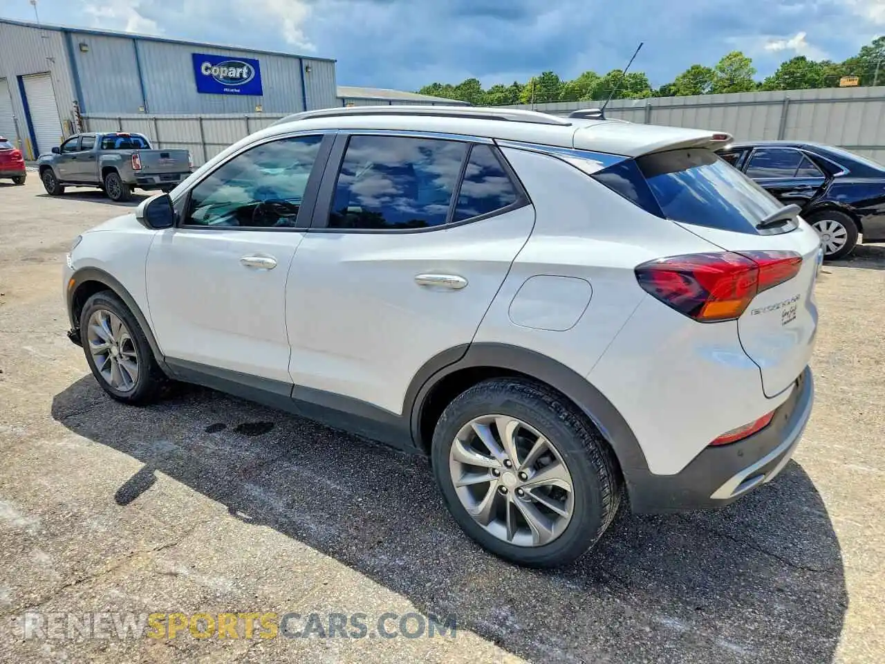 2 Photograph of a damaged car KL4MMDS20MB095238 BUICK ENCORE 2021