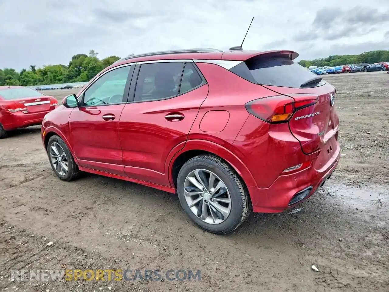2 Фотография поврежденного автомобиля KL4MMDS21MB050549 BUICK ENCORE 2021