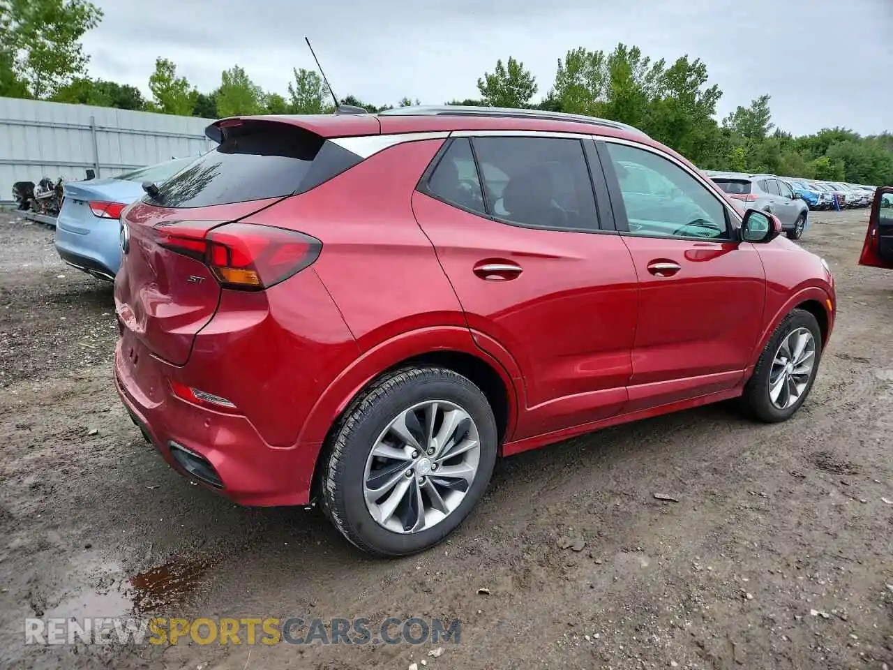 3 Фотография поврежденного автомобиля KL4MMDS21MB050549 BUICK ENCORE 2021