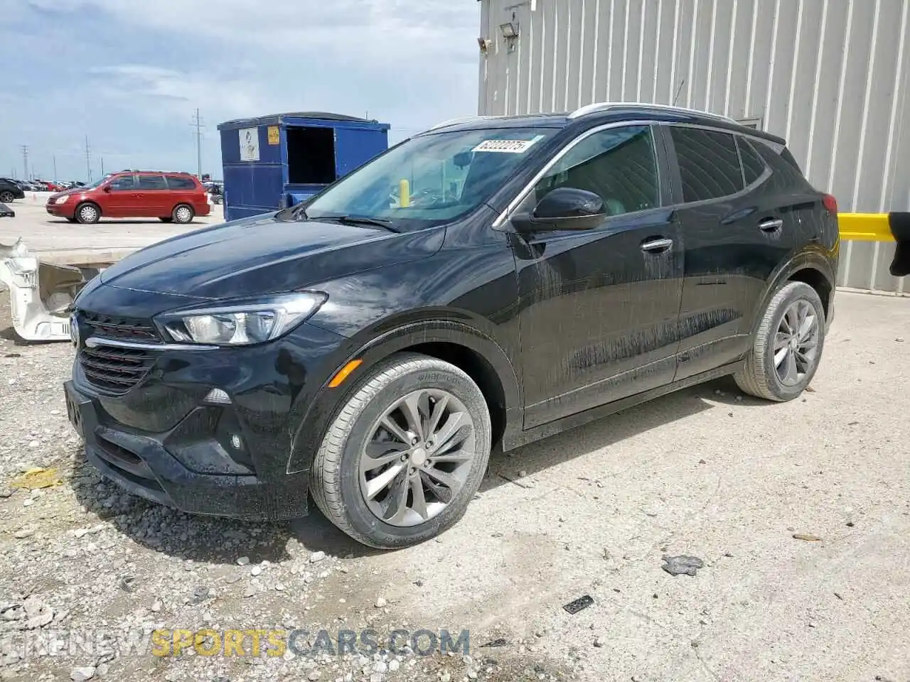 1 Photograph of a damaged car KL4MMDS22MB048969 BUICK ENCORE 2021