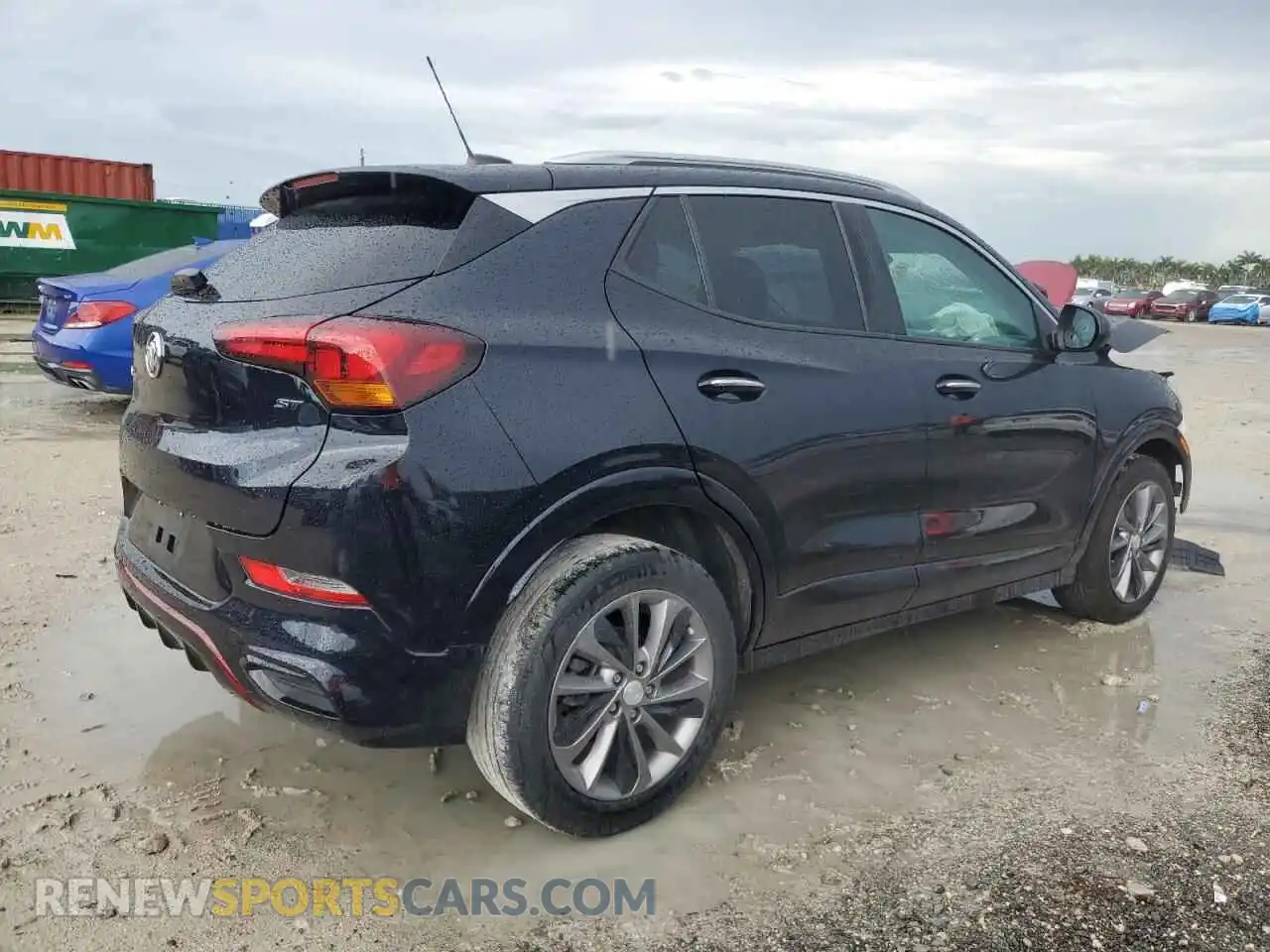 3 Фотография поврежденного автомобиля KL4MMDS23MB047569 BUICK ENCORE 2021