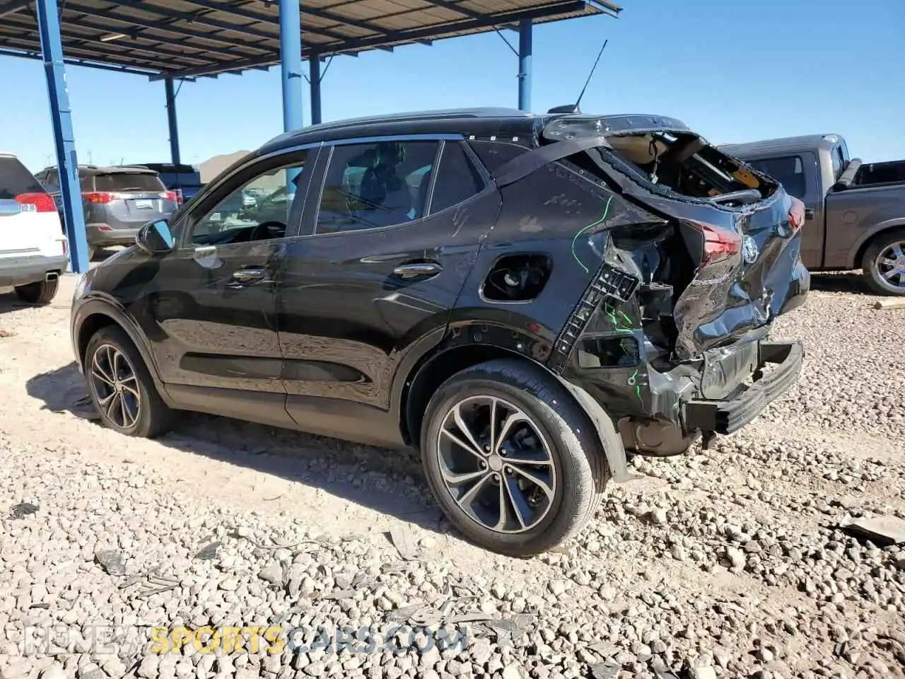 2 Photograph of a damaged car KL4MMDS24MB040596 BUICK ENCORE 2021