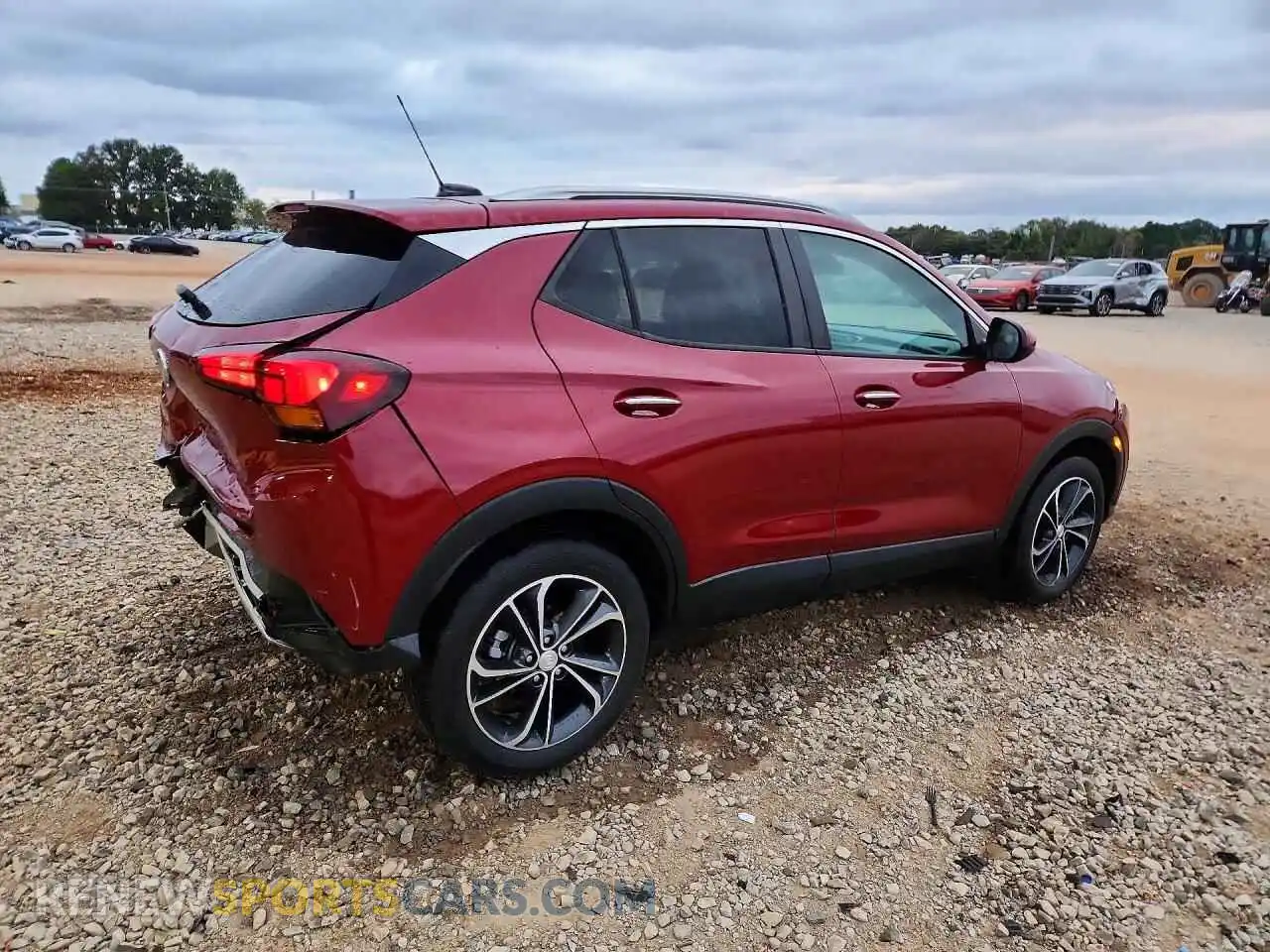 3 Photograph of a damaged car KL4MMDS24MB132548 BUICK ENCORE 2021