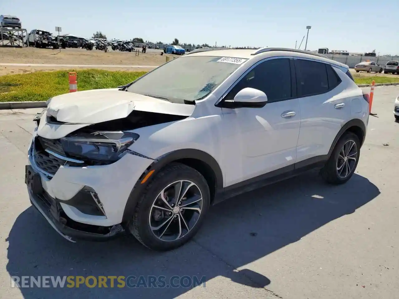 1 Photograph of a damaged car KL4MMDS24MB159958 BUICK ENCORE 2021