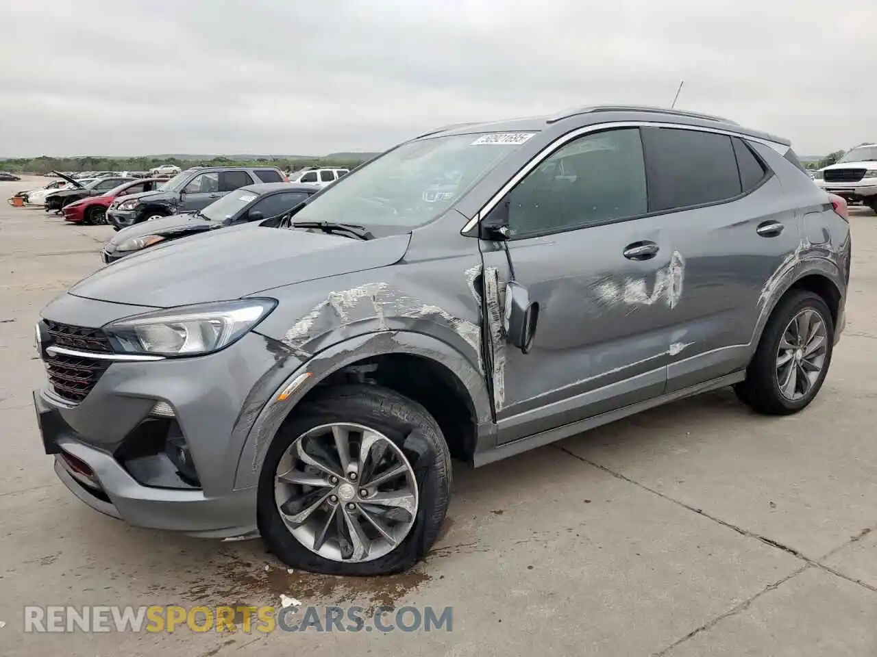 1 Photograph of a damaged car KL4MMDS24MB167249 BUICK ENCORE 2021