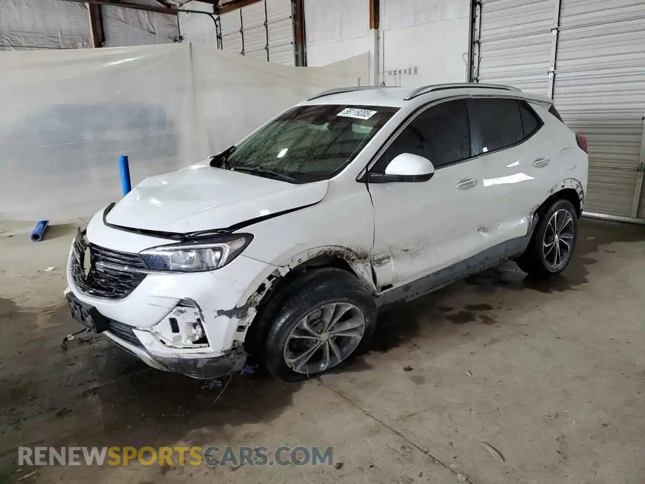 1 Photograph of a damaged car KL4MMDS25MB077737 BUICK ENCORE 2021
