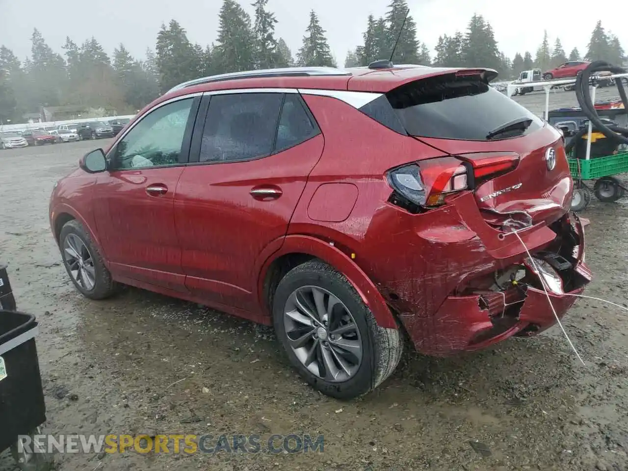 2 Photograph of a damaged car KL4MMDS25MB107609 BUICK ENCORE 2021