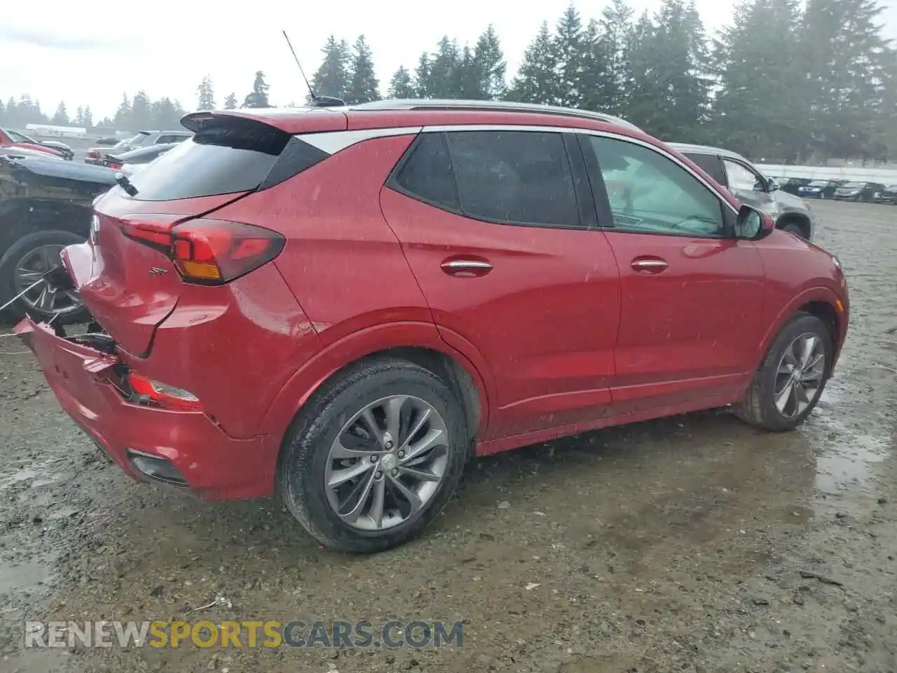 3 Photograph of a damaged car KL4MMDS25MB107609 BUICK ENCORE 2021