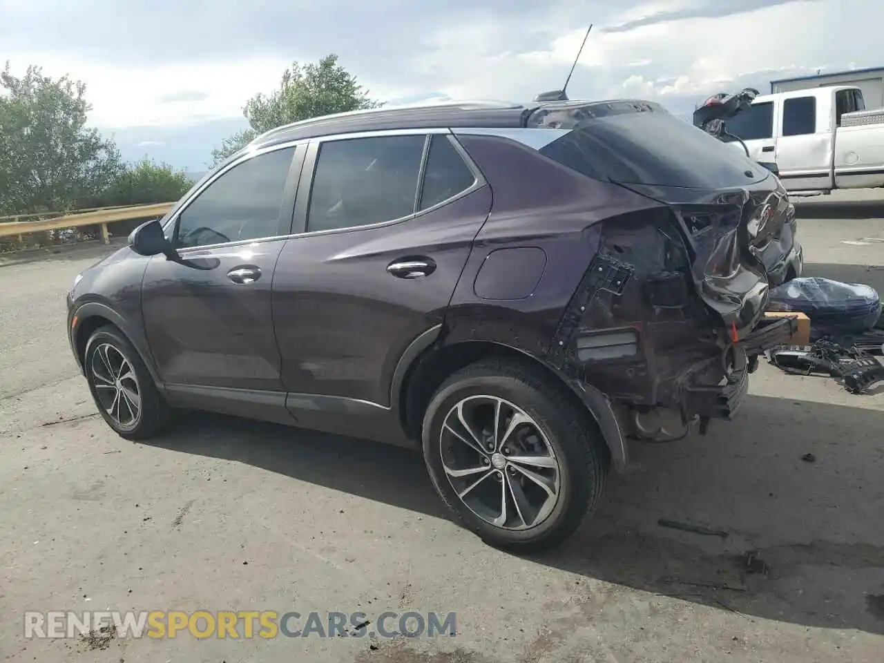 2 Photograph of a damaged car KL4MMDS25MB115970 BUICK ENCORE 2021