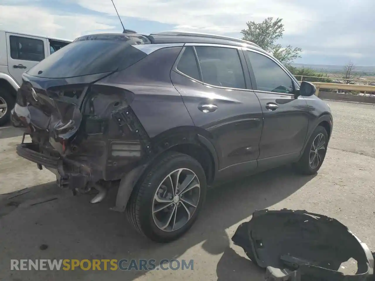 3 Photograph of a damaged car KL4MMDS25MB115970 BUICK ENCORE 2021