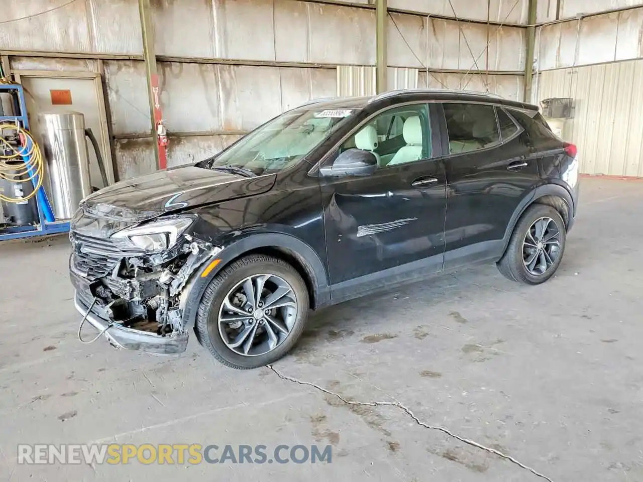 1 Фотография поврежденного автомобиля KL4MMDS25MB171326 BUICK ENCORE 2021